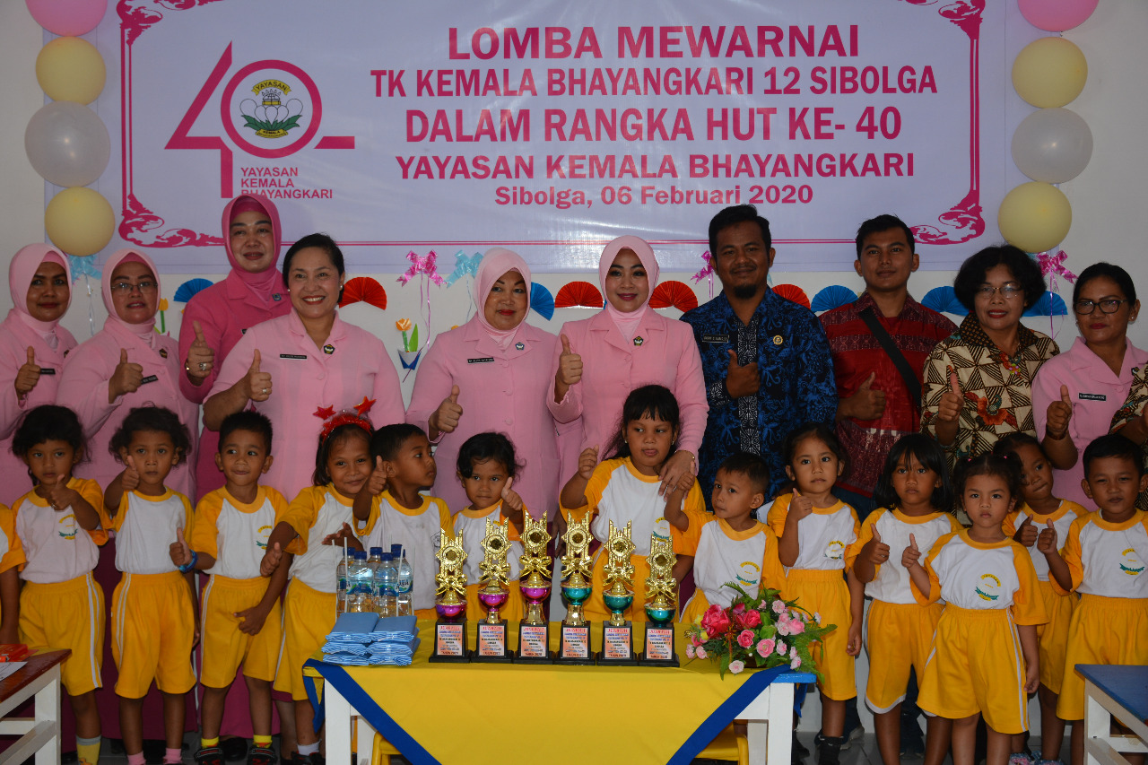  Lomba  Mewarnai  Meriahkan HUT ke 40 Yayasan Kemala 